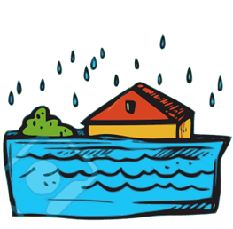 huis om water